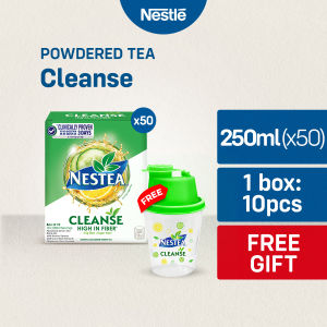 Buy Nestea Cleanse Lemon Cucumber Powdered Green Tea with Fiber 250mL - Pack of 50 Get FREE Tumbler