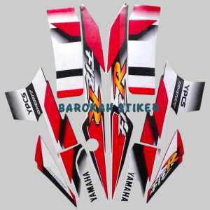 Striping Stiker Yamaha F1ZR fizr fiz r f1 zr 2000 2001 Putih Biru list body standar Variasi Fullset