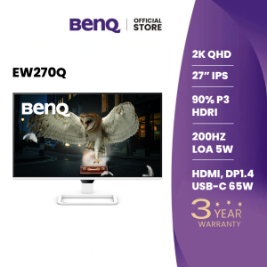 BenQ EW270Q_Màn hình giải trí làm việc tại nhà 27 inch 2K QHD 200Hz USB-C