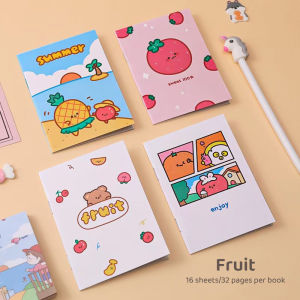 Cute Small Notebook Cartoon Note Kindergarten Prize Gift Small Size Student Notepad Pony Soft Writing Copy Notebook