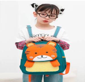 Ransel Anak Karakter Kartun Tahan Air dengan Bahan Oxford - Warna Cerah untuk Sekolah TK/Sd