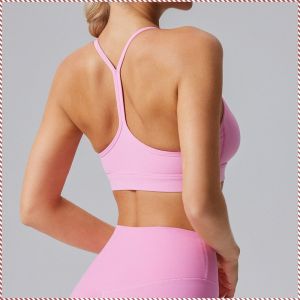 เสื้อกั๊กออกกําลังกาย รวมตัวกัน เสื้อชั้นใน นุ่มนวลและทนทานต่อความรู้สึกเปลือยเปล่า ฟิตเนส ยกขึ้นรูป