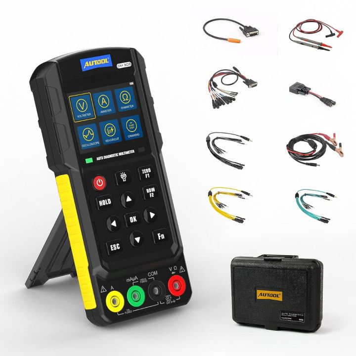 AUTOOL DM303 Digital Multimeter, Oscilloscope AutoRanging TRMS