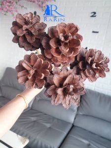 Rarin ลูกสน พร้อมก้าน (สีธรรมชาติ )  ใช้ตกแต่งต้นคริสต์มาส พร๊อพถ่ายรูป แต่งโต๊ะอาหาร DIY มีของพร้อมส่งค่ะ