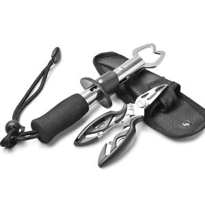 ชุดคีมตกปลา คีมสำหรับตกปลาครีมจับปากปลา กิ๊บตกปลา Fish Gripper Fishing Tool ที่คีบปลา คิบเปอร์จับปลา อุปกรณ์ตกปลา SP430