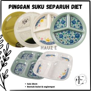Pinggan Suku Separuh Diet Diet Plate Pinggan Diet
