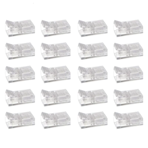 แพ็ค20แอลอีดีแถบเชื่อมต่อคลิปแสงเวทีชิ้นส่วนสำหรับการผสานรวมและให้แสงสว่างสม่ำเสมอ