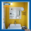 แผ่นเส้นใยไม้อัด 3 สี แผ่นตัวอักษร ขนาด 76x56 ซม. สกัวดิส อิเกีย Pegboard with letters SKADIS. 