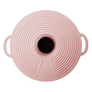 ZYJC Silicone Self Sealing Home Kitchen Accessories Fresh Keeping Cookware Pan Lid Food Fresh Cover Cooking Tool