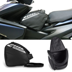 MJ MOTO Motorcycle Front Storage Bags Waterproof Motorbike Racing Travel Shoulder Cross Bag Motorcycle Scooter Curved Beam Tunnel Bag