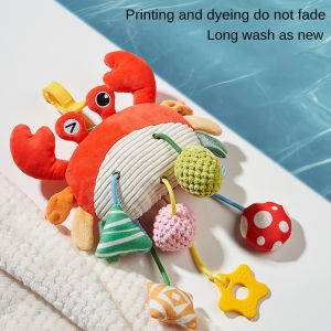 Crab Lala Le Baby Bed Bell Baby Toy Baby Cart Pendant Toy Soothing 0-6 Months Baby Toy Sensory Toys