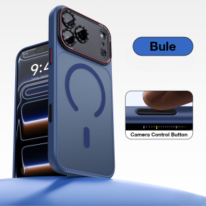 Sanptoch Cho Magsafe mờ cao cấp Ốp điện thoại cho Iphone 17 16 15 14 Pro Max Sang Trọng Mờ Cứng Ốp lưng cho iPhone 17 Không Khí chống sốc dùng trong quân sự Thân Thiện với Da Vỏ