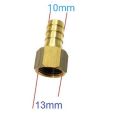 Ren trong 13mm (1/4) đuôi chuột nối ống mềm phi 6, 8 , 10, 12mm(đồng thau). 