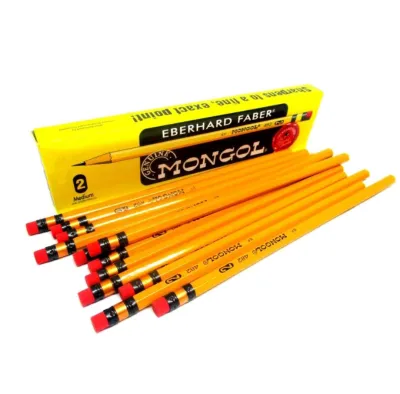Mongol Pencil (#2 Medium) school supplies Stationary Student Pencils (1 pc5 pcs and 1 Box of 12s)