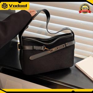 PU Leather Large Capacity Shoulder Bag Belt Design Commute Bag for Women Ladies Work Shopping Travel Daily Use