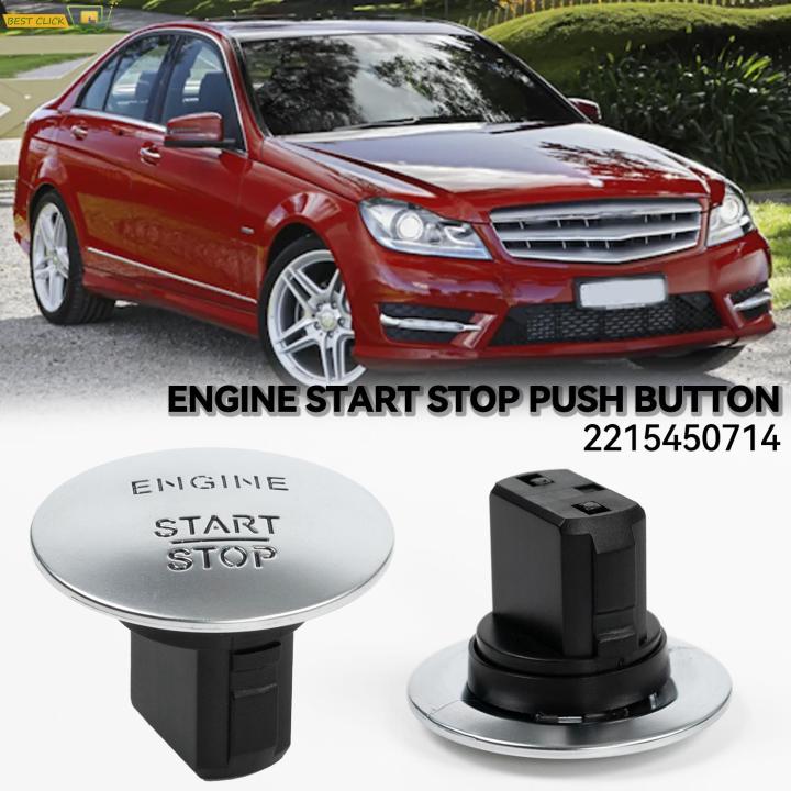 thumbnail image 2 of Push Button Start Switch For Mercedes-Benz – Keyless Ignition Cover For C-Class, E-Class, GLE, S-Class & More 2 of 14