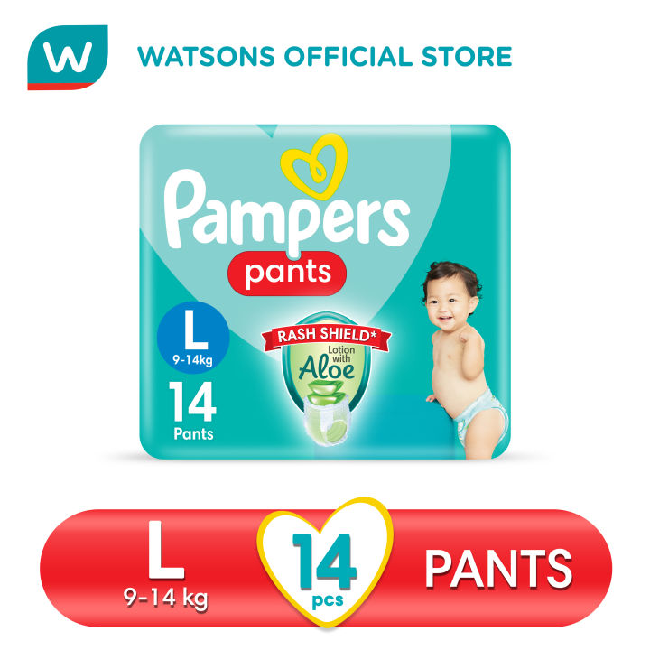 PAMPERS Baby Dry Pants Economy Diaper Large 14s Promo Pack