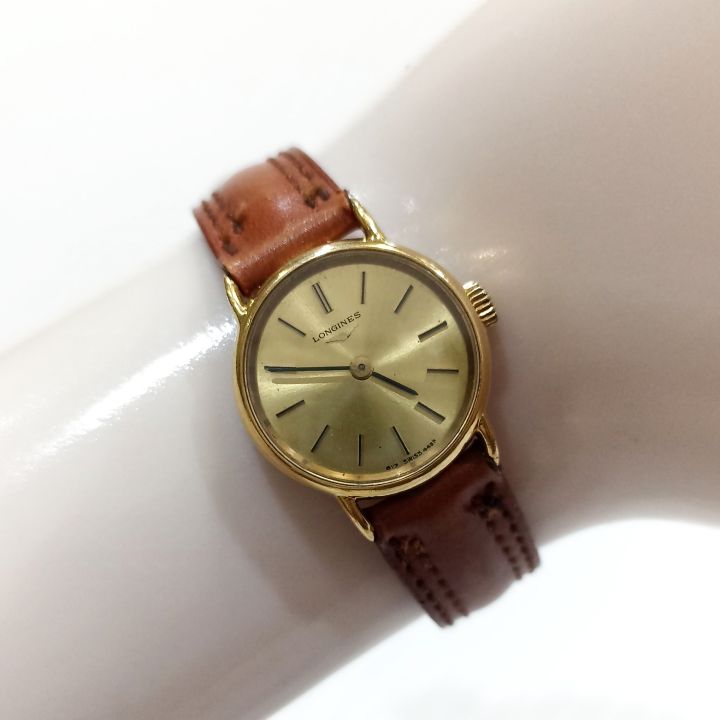 Jam Tangan Longines Vintage Classic Gold Plated Manual Winding