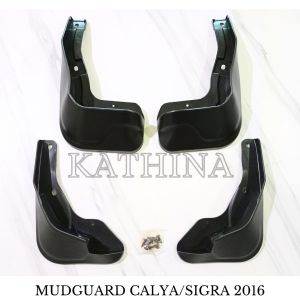 Mudguard Karpet Pelindung Mobil Calya Sigra Mud Guard Hitam