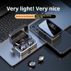 Tai nghe Bluetooth TZUZL TWS S30 5.4 chống nước không dây tai nghe thể thao stereo 9D với micro LED