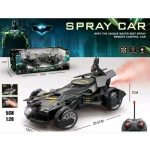 PROMO COD MAINAN ANAK MOBIL RC BATMAN BERASAP REMOTE SEDAN FORMULA SPRAY LIGHT ASAP 1:20 5CH BATERAI CAS