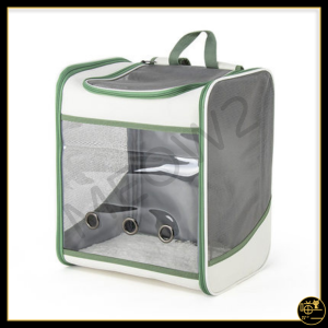 [MY READY STOCK] 宠物大空间透明背包 Large Pet Dog Cat Carrier Bag/ Fashion Bag Foldable /Portable/Beg Kucing Besar