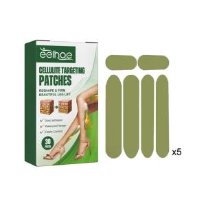 ORI 100% Cellulite Targeting Patches 30pcs Tambalan Pelangsing Menyusut Paha Tongkat Detoksifikasi Kaki Ramping Tongkat / Pengecil Betis Kaki