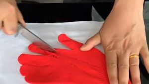 Level 5 Protective Gloves Anti-cutting Wear/ Anti-Resistance Work Safety Wood Work Gwantes