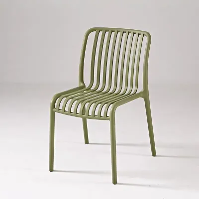 IAKE Plastic Armchair Dining Chair Outdoor Modern Simplicity Stacking Chair Kerusi Rotan Backrest Chair Kerusi Cafe Plastik Rasa Desain 藤编椅