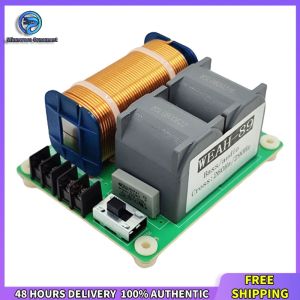 Winnereco High-Power Subwoofer Crossover for AV Receivers with Adjustable Frequency Divider for Home Theater Systems