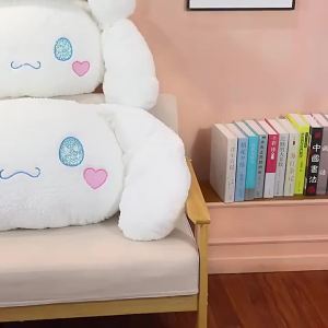Giant Cinnamoroll Cushion Plush SANRIO Accessories Kawaii Room Decor Cartoon Cute Plushie Toys for Girls Animation