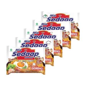5PCS Mie Sedaap Goreng Original dengan Bawang Goreng