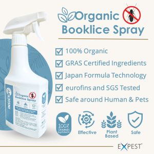 Insectify Organic Booklice Spray 500ml [No More Booklice]