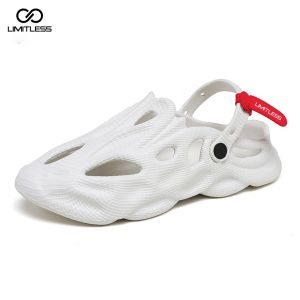 Limitless - Sandal Slip On Pria DRAGON Keren Stylist Trendy Sepatu Sendal Cowok Slop Eva Anti Slip Premium Terbaru Sandal Selop Pria - Size 39-44