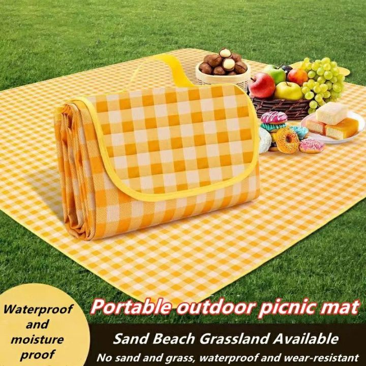 JL Picnic Mat Camping Camping Camping MoistureProof Seat Mat Padded