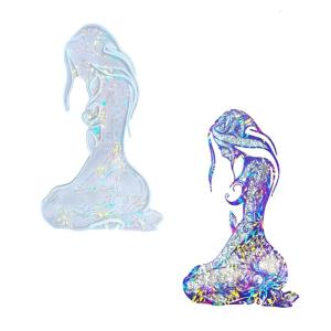 Quỳ người phụ nữ crafting khuôn silicon tranh tường khuôn silicon cho crafting 3D quỳ người phụ nữ nhà và văn phòng kiểu dáng