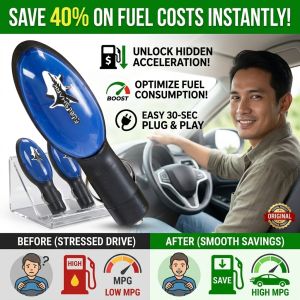 【Fuel Consumption Reduced By 50%】Portable Universal Car Fuel Saver Save On Gas Practical Car Fuel Saver Improved Engine Stability