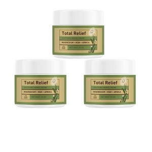 [SG In Stock]Total Relief Soothing Cream 50g with Magnesium MSM & Arnica|Fast Absorbing Moisturising Body Massage Cream