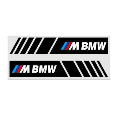 2Pcs Car Rearview Mirror Stickers Stripes Car Decal Stickers Rearview Mirror Decorate Stickers Waterproof