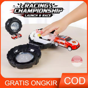 Mainan Anak RACING CHAMPIONSHIP LAUNCH&RACE XTS-3086 Mainan Mobil Balap Portable Ban Seru Anak Mainan Anak Perempuan - Mainan Anak Laki Laki