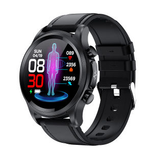E400 Smart Watch Blood Glucose Bluetooth Call HD Touch Screen Smartwatch ECG Monitoring Body Temperature Waterproof Fitness Tracker Smartband For Android And IOS