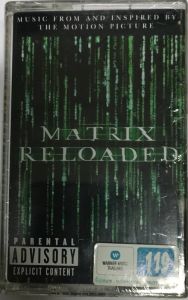 เทปเพลงประกอบภาพยนตร์ The Matrix Reloaded Music from and inspired by The Motion Picture (สินค้ามือ 1 สภาพ 100%ในซีลเดิม)