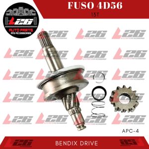 13T Bendix Drive Starter Clutch Gear for Fuso 4D56 13Teeth APC-4
