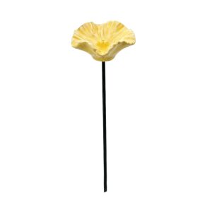 DISSENSION COLLOQUY59UY5 Portable Bee Water Feeder Resin Flower Drinking Fountain Holder Bird Bath Stand Creative Bee Watering Station Garden Decoration