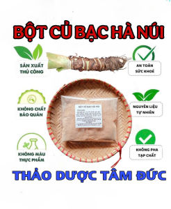 gói 100g bột củ bạc hà núi
