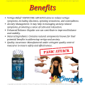 Verticure Original | Vertigo Relief Supplement - Motion Sickness & Spinning Sensations | FDA Approved | 100 Softgels. 