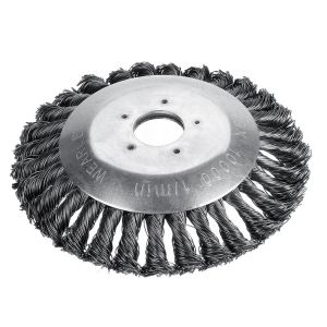 หัวตัดหญ้าเหล็กไวร์สำหรับเครื่องตัดหญ้า ทนทาน ป้องกันสนิม ใช้งานง่ายในสวนและสนามหญ้า