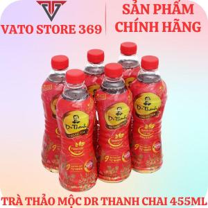 Trà thanh nhiệt thảo mộc DR THANH chai 455ml
