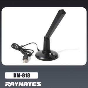 RAYHAYES USB Microphone for PC Laptop with Recording Function for Gaming Meetings Audio Recording