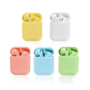 InPods i12 TWS หูฟังไร้สาย บลูทูธ 5.0 รุ่น หูฟังแบบสอดหู พร้อมกล่องชารจ์ รองรับสมาร์ทโฟนทุกรุ่น Bluetooth Ear Buds With Charging Box สำหรับ iOS/Android